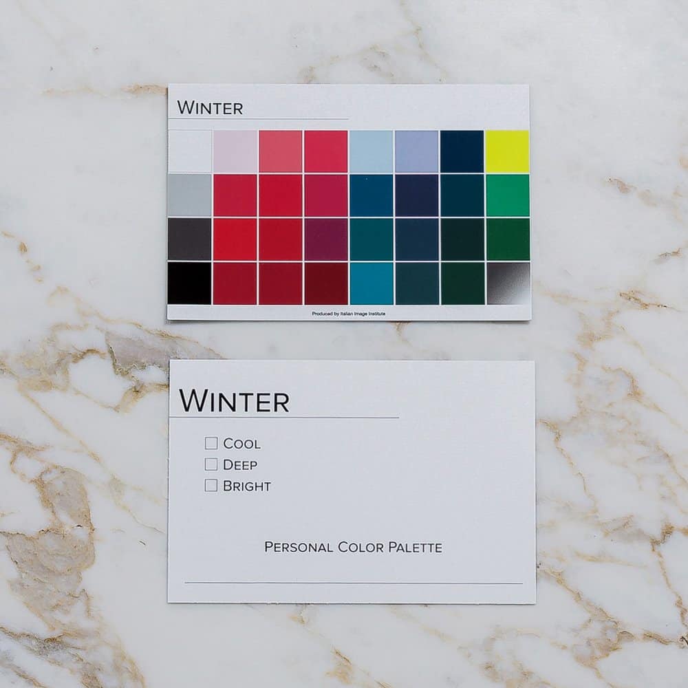 Palette Stagionale Cartolina